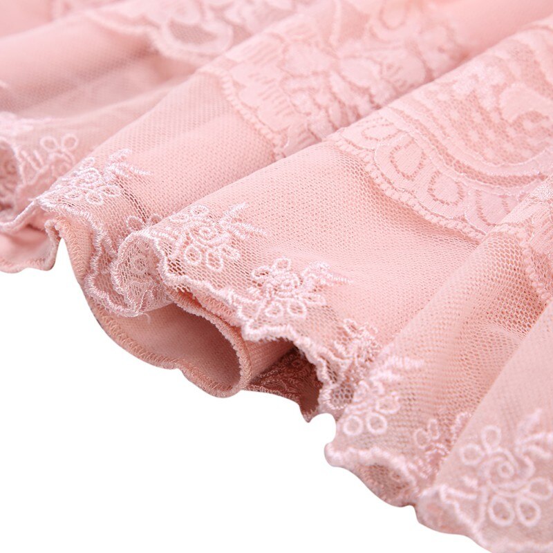 Cute Pretty Toddler Baby Girls Dress Long Sleeve Girls Lace Party Prom Tulle Dress Princess Baby Dresses