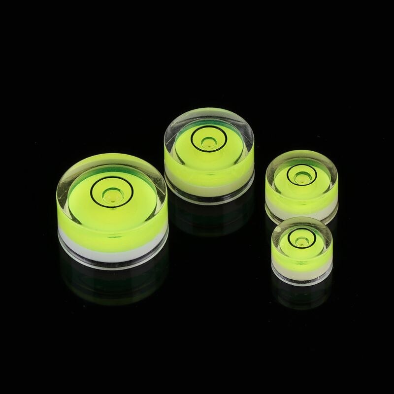 5 pièces niveau à bulle rond Mini niveau à bulle Bullseye niveau Instrument de mesure niveau à bulle