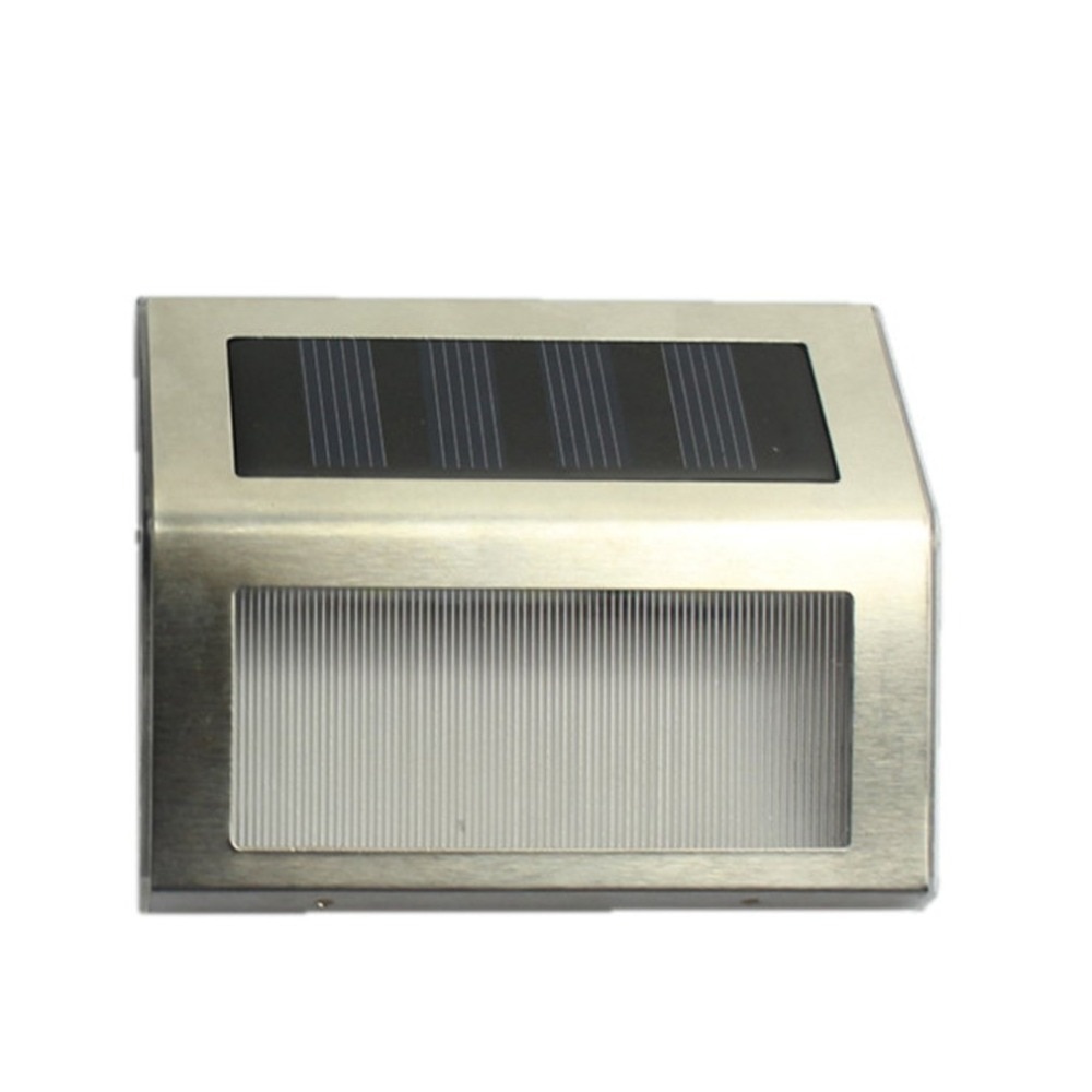 Warm Wit Solar Power 3 LEDs Outdoor Waterdichte Tuin Pathway Lawn Lamp Licht Energiebesparende LED Solar Wandlamp