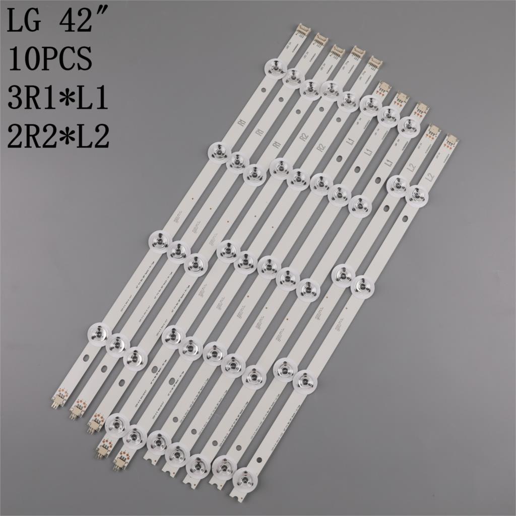 Tira de LED para iluminación trasera para LG 42 &quot;TV V14 Slim DRT Rev0.6 6916L-1682A 1684A 1683B 1685B LC420DUH PG F1 42LY970H 42LB700V 42LB671V