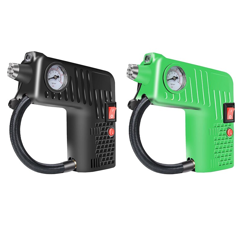 Djsona 3M Draagbare Elektrische Luchtcompressor Pomp Kleine Tire Inflator 12V 100 Psi Bandenspanning Monitor Voor Auto motor Fiets Auto