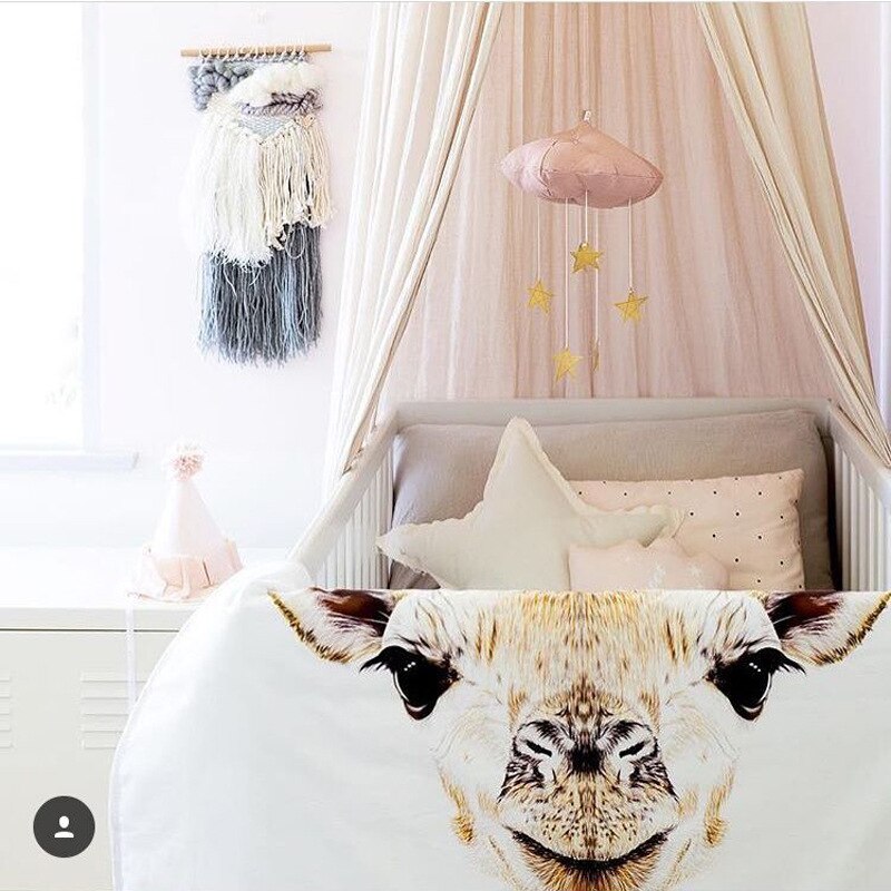 Stijl Nordic Thuis Cloud Wanddecoratie Baby Bebe Wieg Bed Opknoping Decor Voor Baby Troost Pop Kind Room Photo props