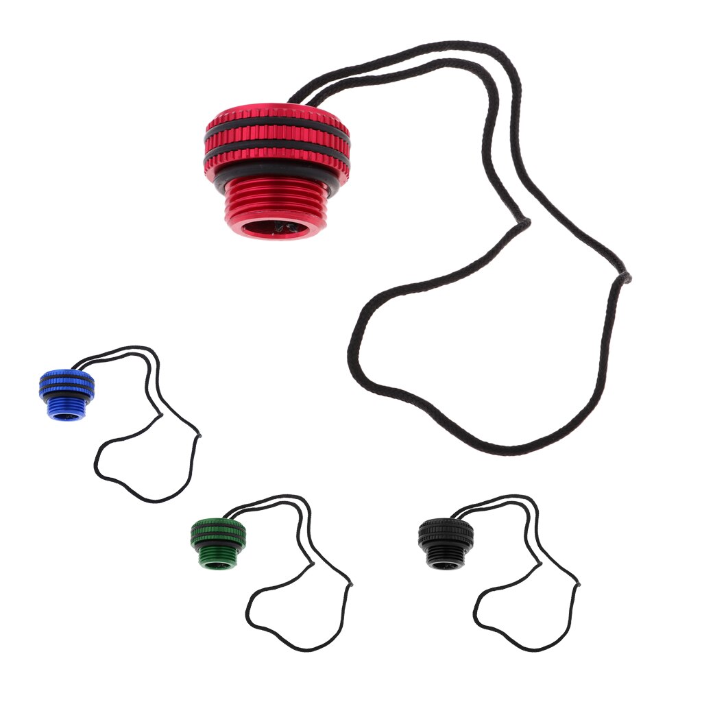 Scuba Diving Dive Tank Valve Threaded Dust Plug Cap Tank Protection Cover