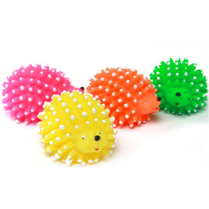 Realistische Igel Weichen Quietschende Haustier Hund Ball Spielzeug Für Kleine Hunde Gummi Kauen Welpen Spielzeug Hund Zeug Hunde Spielzeug Haustiere ausbildung Zahn