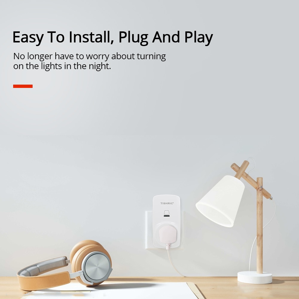 Smart Plug TISHRIC 16A - Presa WiFi Control - Timer - App Ewelink - Compatibile Alexa & Google Home