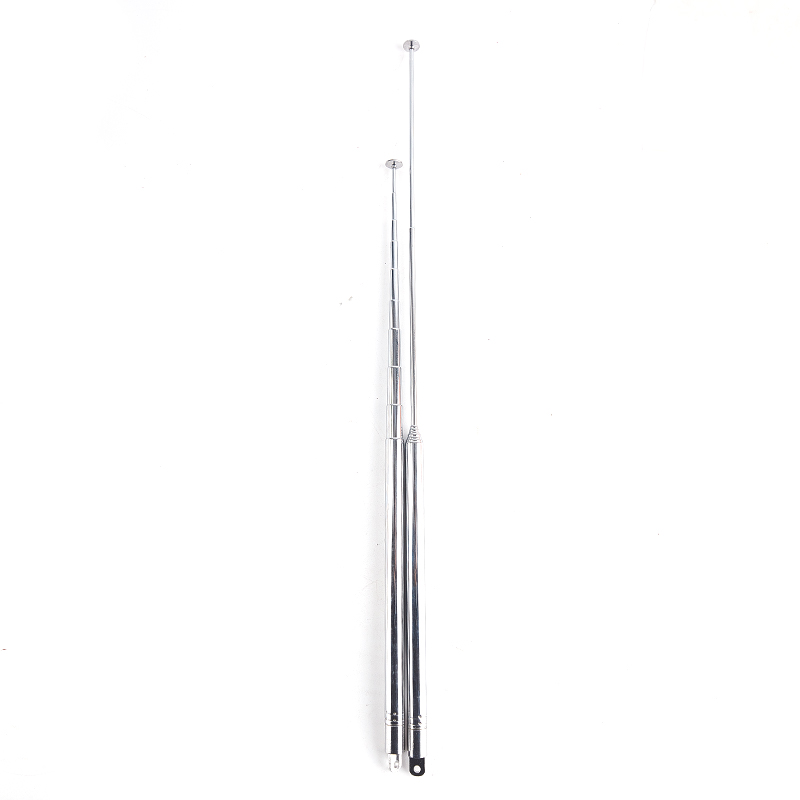 120cm 10Section Stainless Steel Telescopic Rod Antenna FM AM Radio Super Signal