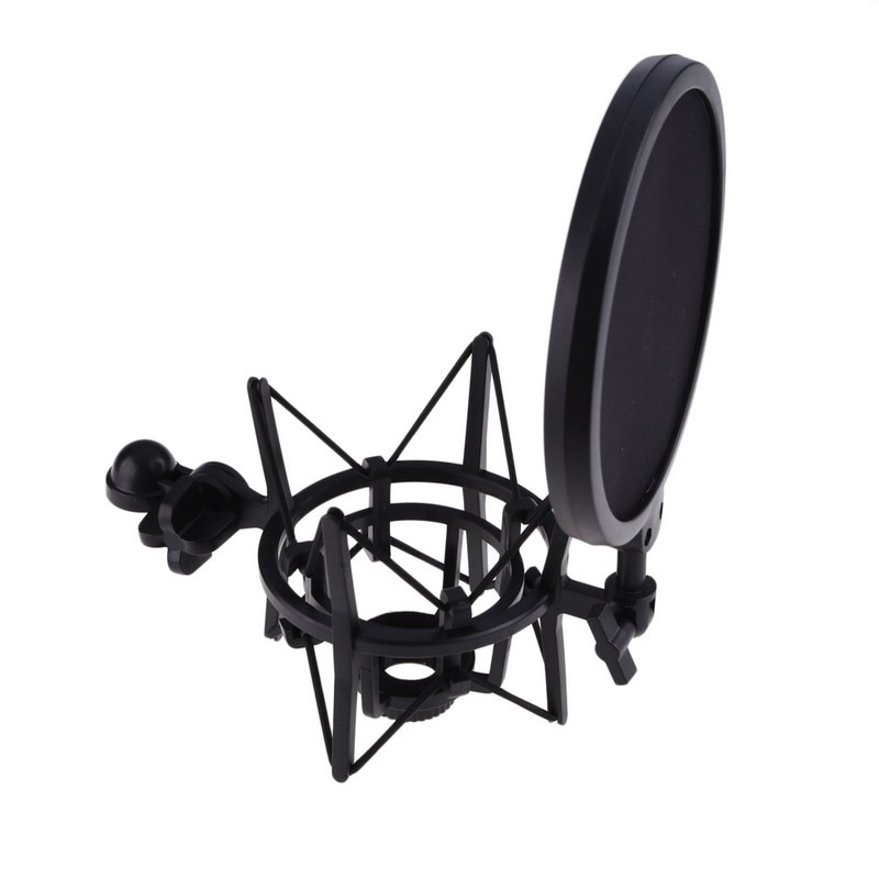 Microfoon Mic Professionele Shock Mount Met Schild Filter Scherm
