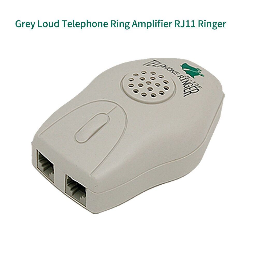 RJ11 Loud Sound Telephone Ring Amplifier Ringer Landline Phone Bell Ringer for The Old Elder Noisy Places