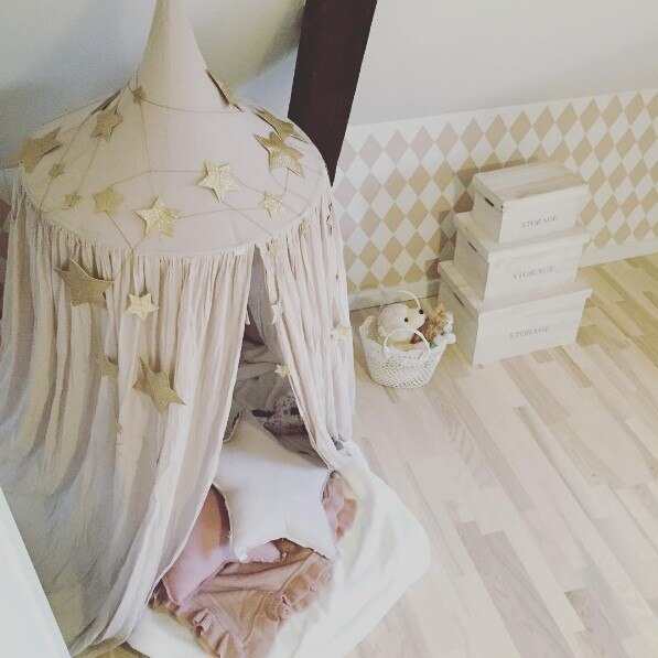 Nordic Ins Klamboe Kinderkamer Dome Bed Gordijn Kids Play Tent Kamer Decoratie Foto Props Decor Speelgoed