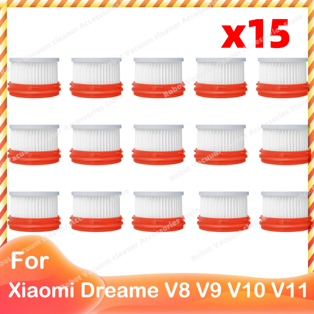 Compatible for Xiaomi Dreame V9 V10 V11 V8 V9B V9P XR Accessories Main Brush HEPA Filter Wireless Handheld Parts: Navy Blue