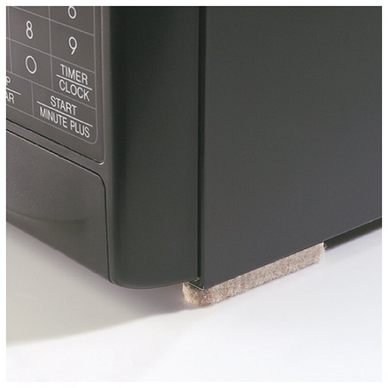 Rouleau de bande de feutre autocollante très résistante pour surfaces dures  (1/2 pouces  x 60 pouces), blanc crème