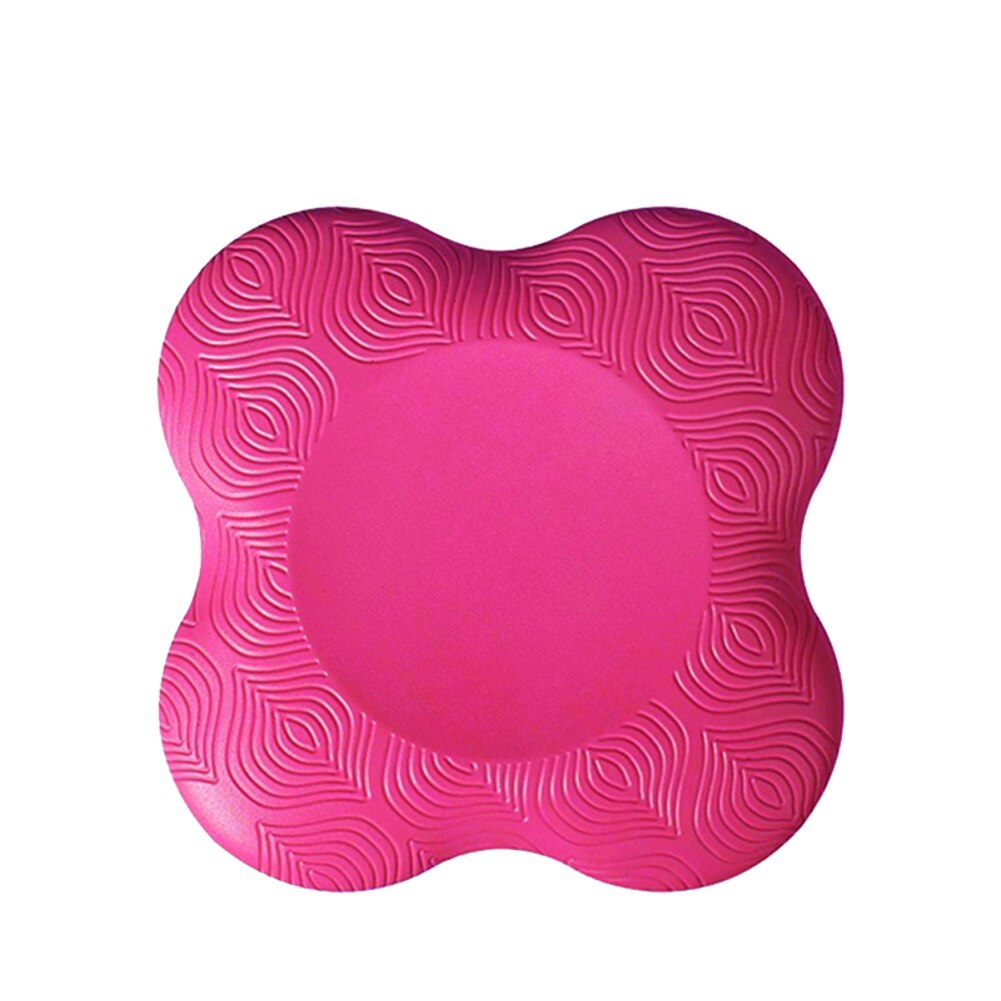 1pc/2 multifunktionale yoga-kniepolster, druckbeständig, verdickt, ellbogen-, hand- und handgelenkpolster, balancestütze für plank-übungen: Rosenrot / 2 stck.