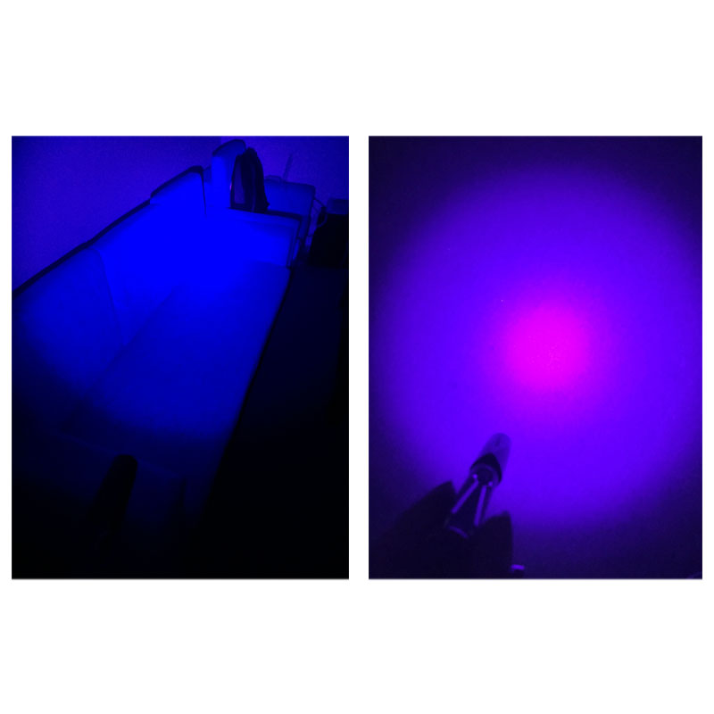 Topcom 365nm 395nm uv ledet ultrafiolett 5w penn lommelykt lommelykt lommelykt 365nm uv ultrafiolett pennlys identifisering,detektiv,lim