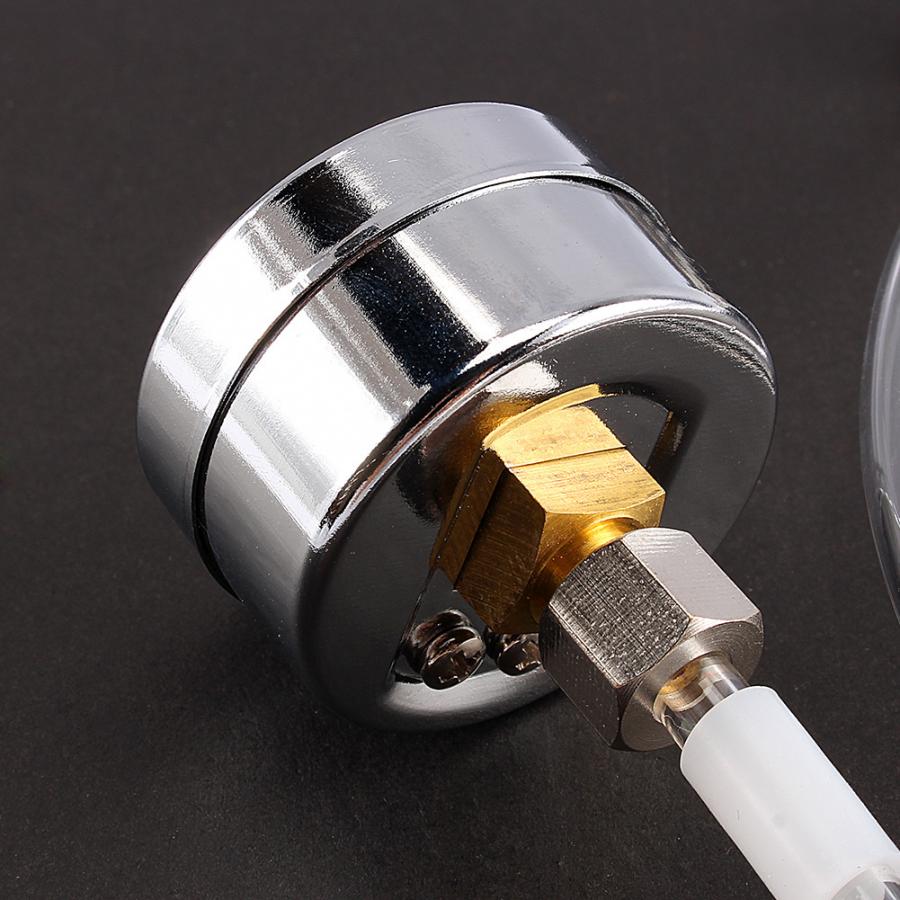 1Set Wit CO2 Controle Diy Aquarium Geplant CO2 Systeem Pro Buis Valve Guage Fles Kit Aanpassing Water Plant