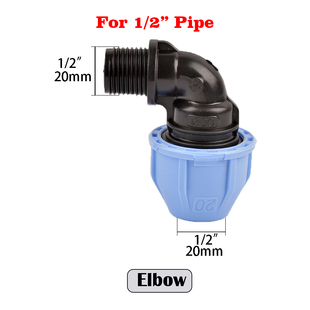 Regenfass-passend zu anschließen OD 20/25/32 mm PE-Rohrverbinder-Adapter für Wassertanks, Aquarien, Wannen, Schwimmbecken: Burgunderrot