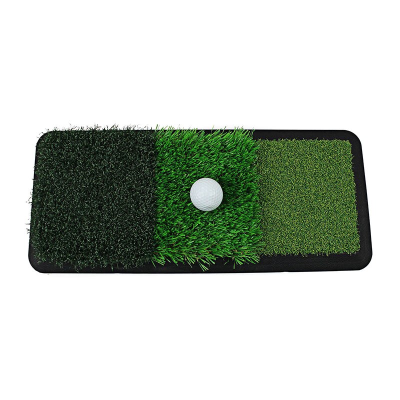 CRESTGOLF Golfnet - 2m/3m - Træningsnet Indendørs/Udendørs - Golfmåtter: Stil 4 golfmåtte