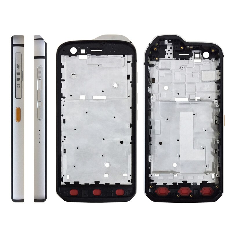 Pour Caterpillar Cat S61 S 61 téléphone cadre avant boîtier boîtier pas de pièces de réparation LCD pour Caterpillar Cat S61 cadre avant