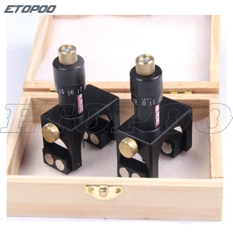 Couteau à raboter magnétique réglable, dispositif de réglage de la lame, outil de réglage de la hauteur, 2 pièces/ensemble