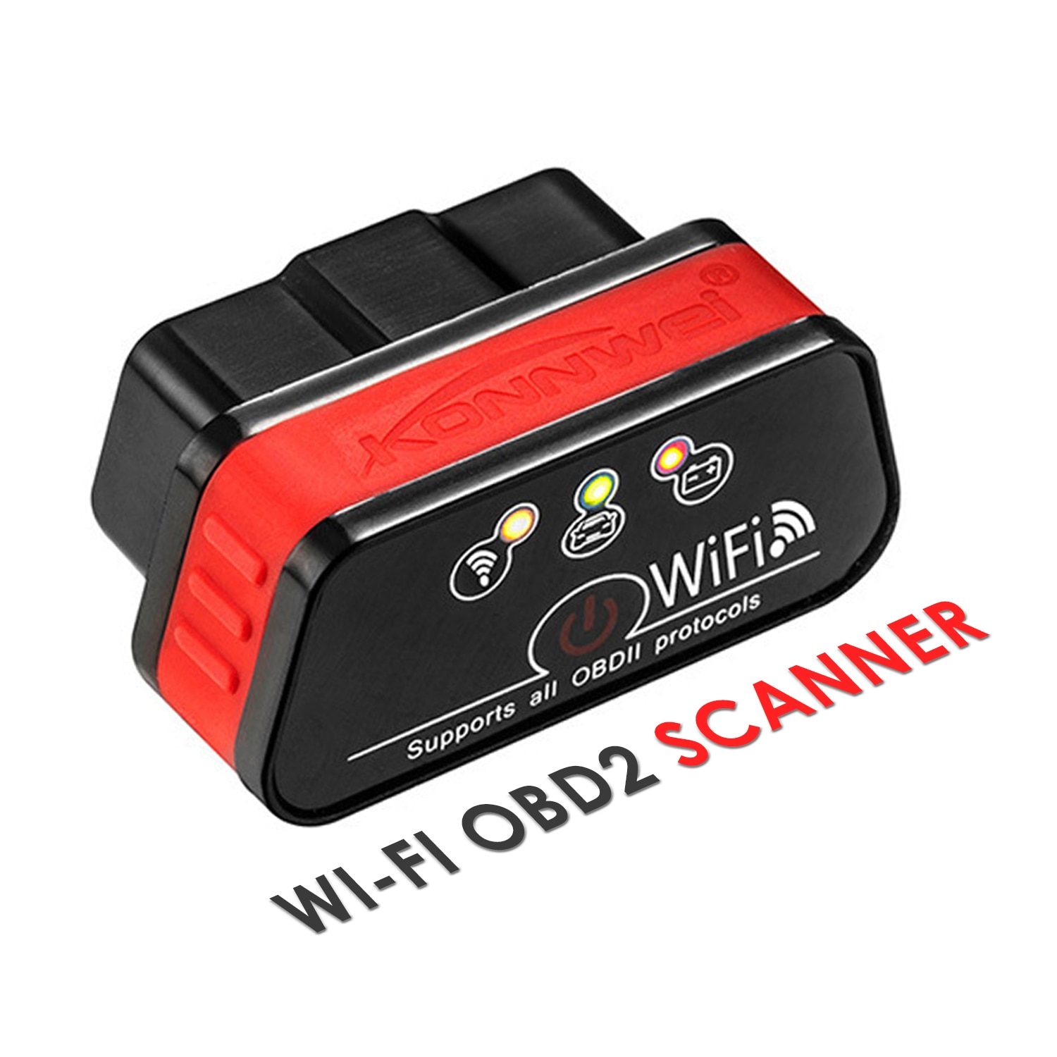 KW901 ELM327 OBD2 Interface Auto Diagnostische Tool Bluetooth 3.0 Automatische Obdii Auto Fout Diagnose Tool Code Scanner