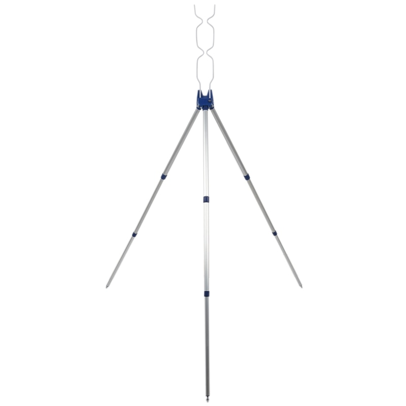 Fishing Rods Tripod Stand Rest for Sea Beach Coarse Shore Pier Tackle Telescopic: Default Title