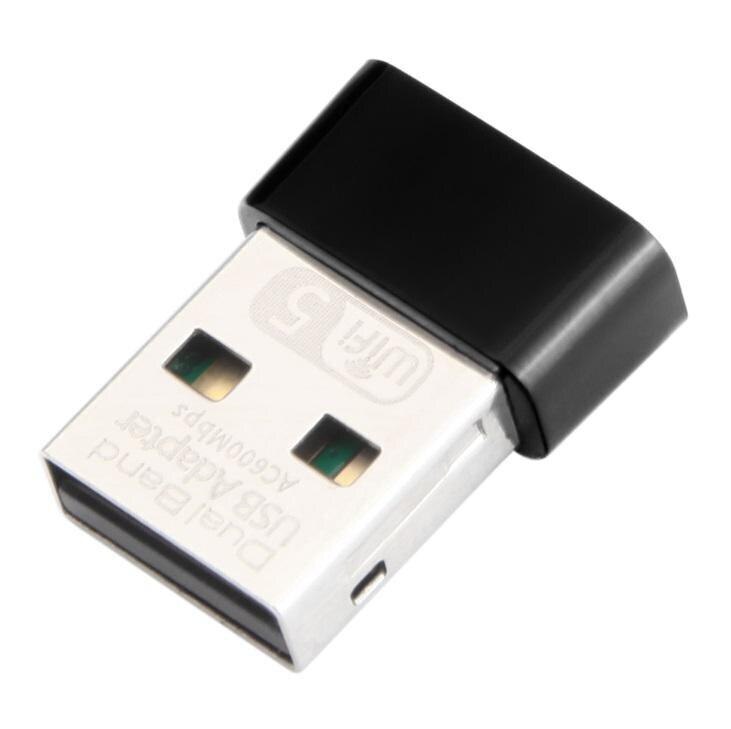 Mini Receiver Transmitter Dual-band Ac600mbps Wireless Network Card 2.4g and 5.8g Wireless Wifi Receiver Transmitter