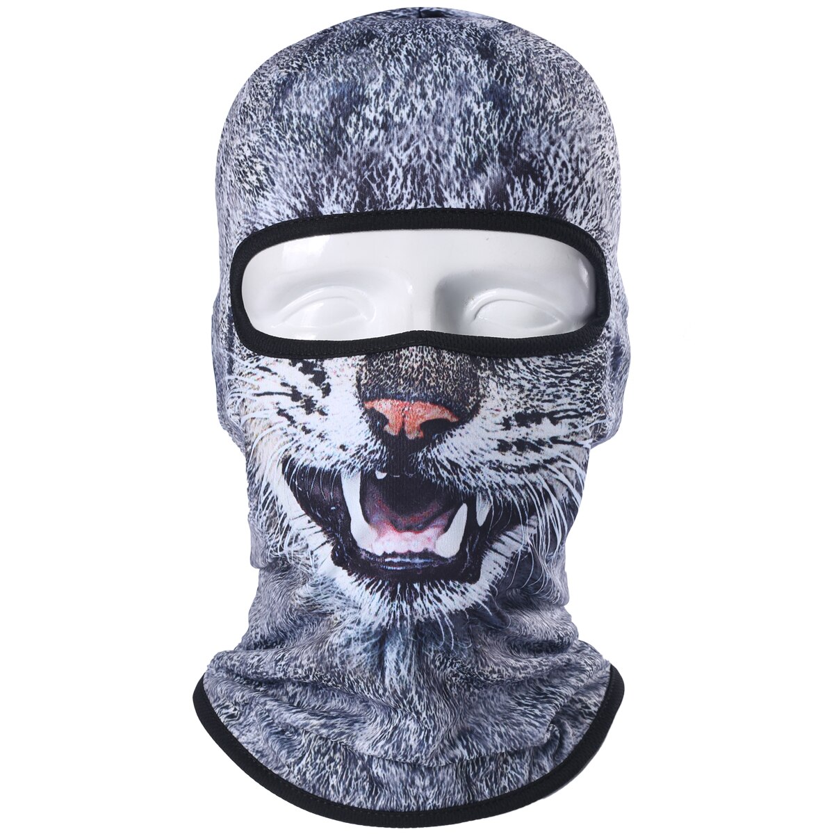 3d djur katt hund cykel hattar balaclava halloween snowboard vintervärmare vindtät hjälm liner helmask för män kvinnor: Bnb 100