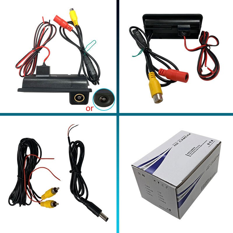 1080P AHD Rear View Camera hd For Ford Focus 2C 3C Fiesta ST Contour Fusion Mondeo BA7 hatchback MK4 Freelander car camera