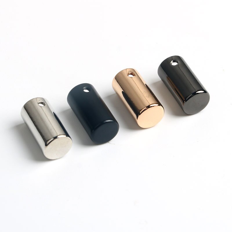 Płaska strona 7mm skręcany cylinder ogranicznik kabla liny kończy pokrywkę sznurkiem przełącza klips na ubrania odzież akcesoria sznurowadło