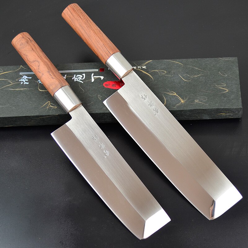 Japanese Sashimi Kinfe 5CR15 Stainless Steel Deba Sushi Chef Kitchen Knife Yanagiba Filleting Salmon Fish Head Cleaver Knives
