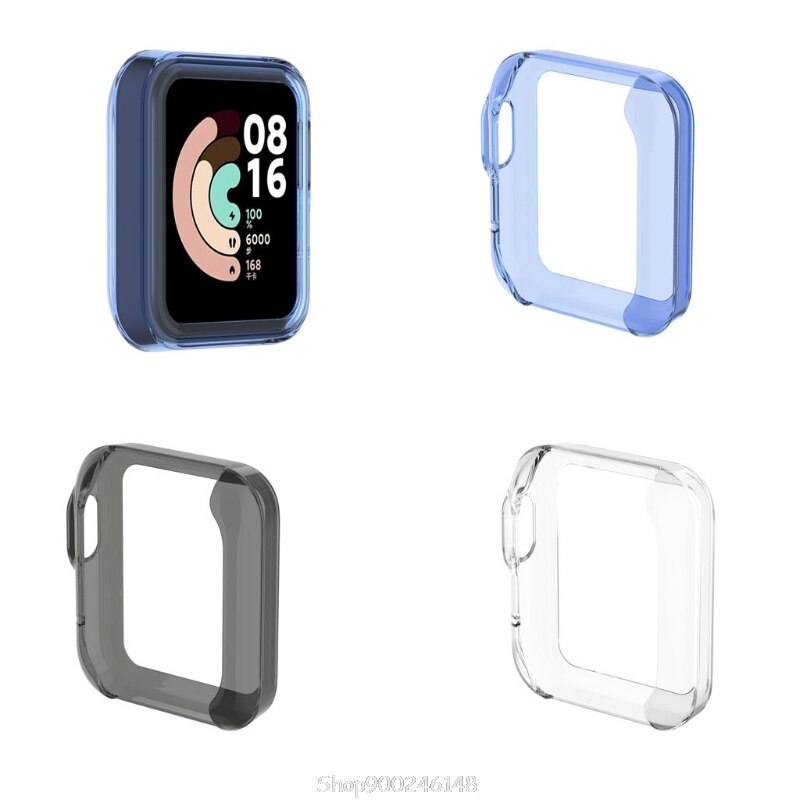 Ultra-Slim Tpu Horloge Case Skin Protective Cover Voor-Xiaomi Mi Horloge Lite Global Versie Voor Redmi Horloge accessoires F23 21
