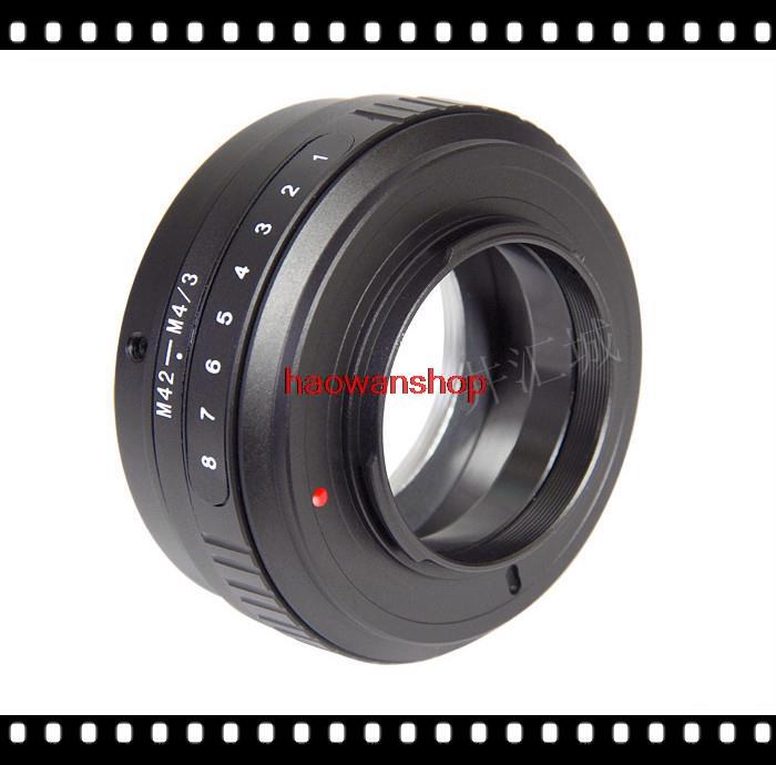 42mm M42 lens to Micro 4/3 M43 tilt adapter ring for Panasonic M4/3 GF3 EPL3 EPM1 EP2 G3 GX1