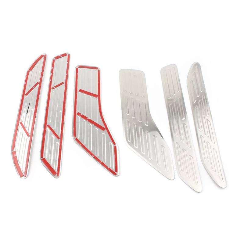 6 Teile/satz Auto Tür Sill Schutz Stoßstange Abdeckung trimmen für Honda Odyssee UNS Modell Nur