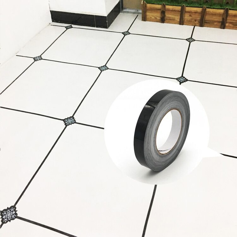 Home Bedroom DIY Self Adhesive Tile Floor Gap Seam Decorative Tape Wall Sticker Home Decor Stickers
