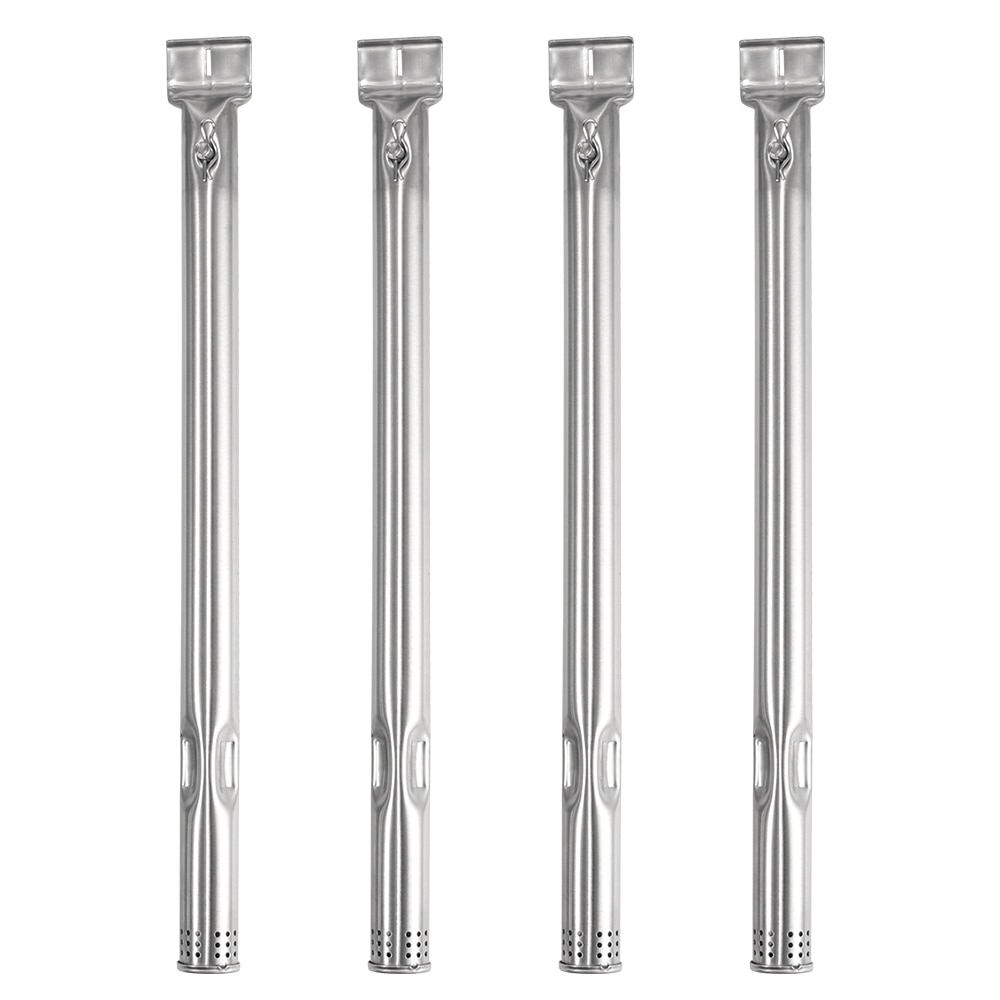 4 pçs queimadores de tubo de aço inoxidável universal queimadores para churrasco grill a gás peças acessórios cozinhar substituição