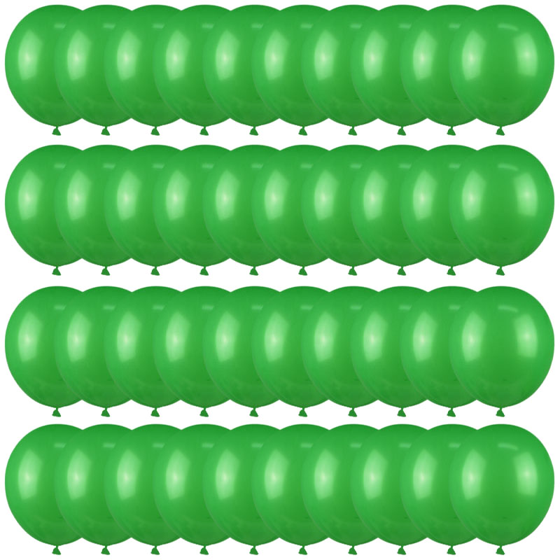 40 pezzi di palloncini verdi impostato di coriandoli metallici palloncini giungla safari animali decorazioni per feste di compleanno bomboniere per bambini: Colore Rosso della rosa