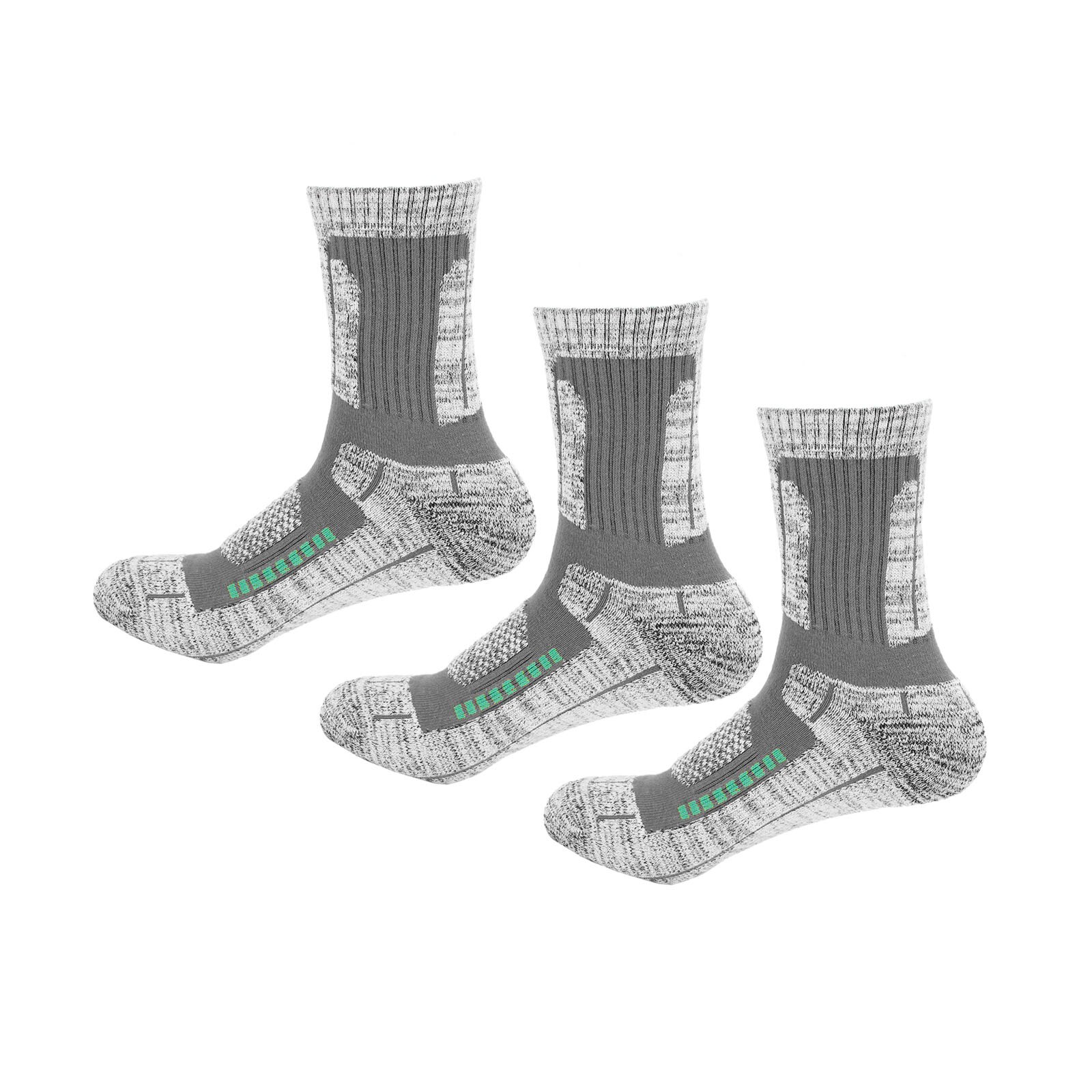 Winter Thickened Socks Warm Outdoor Ski Fishing Hiking Various Colors Breathable Comfortable Wearable Men Women Thermosocks: 3 PAIRS A2