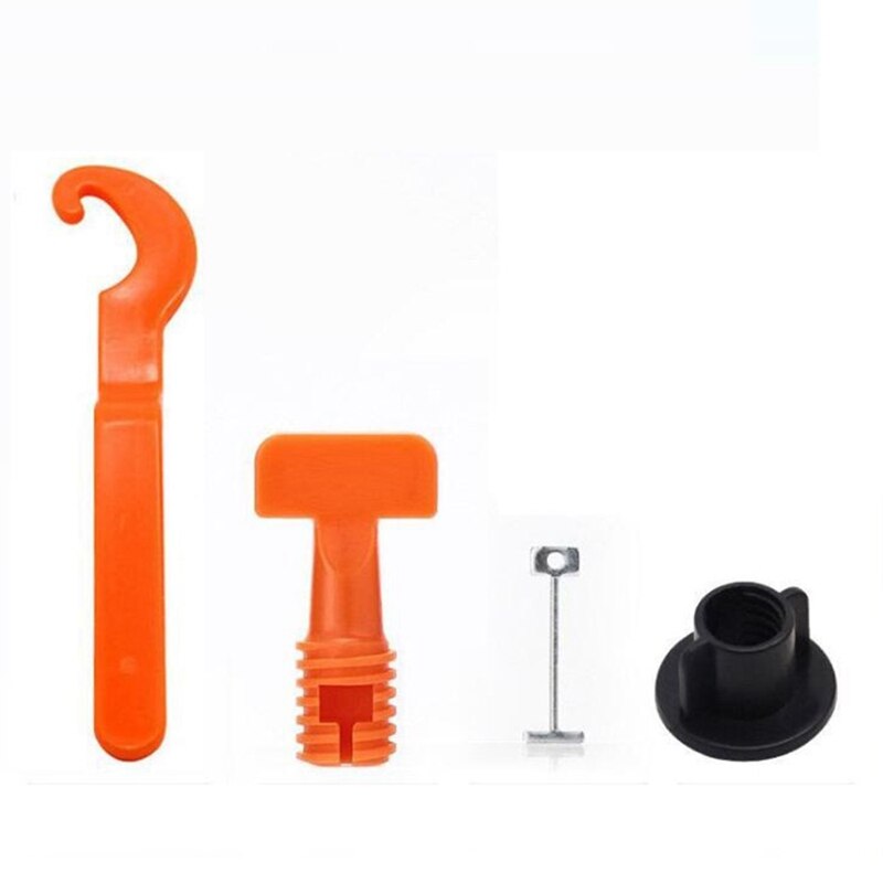 252Pcs Alignment Tile Leveling Wedges Tile Spacers System Flat Ceramic Leveler For Floor Wall Construction Tools Locator