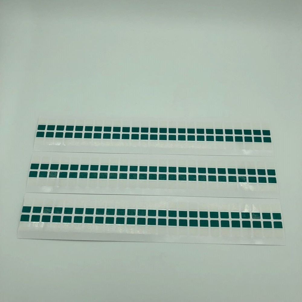 100 stks/zak Groene sticker/kleine sticker voor film/afscheuren sticker/peel off sticker voor OCA polarisator film Gebruik