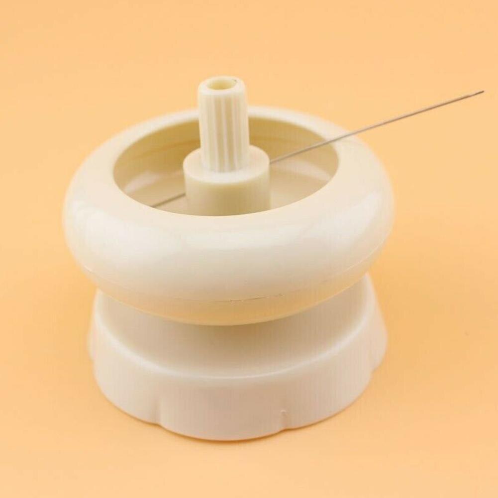 Bead Spinner Manual Fast Beader Connection Jewelry Making Tool Making Bracelet Wooden Spinner DIY Crafts Holder Bead String X5I2