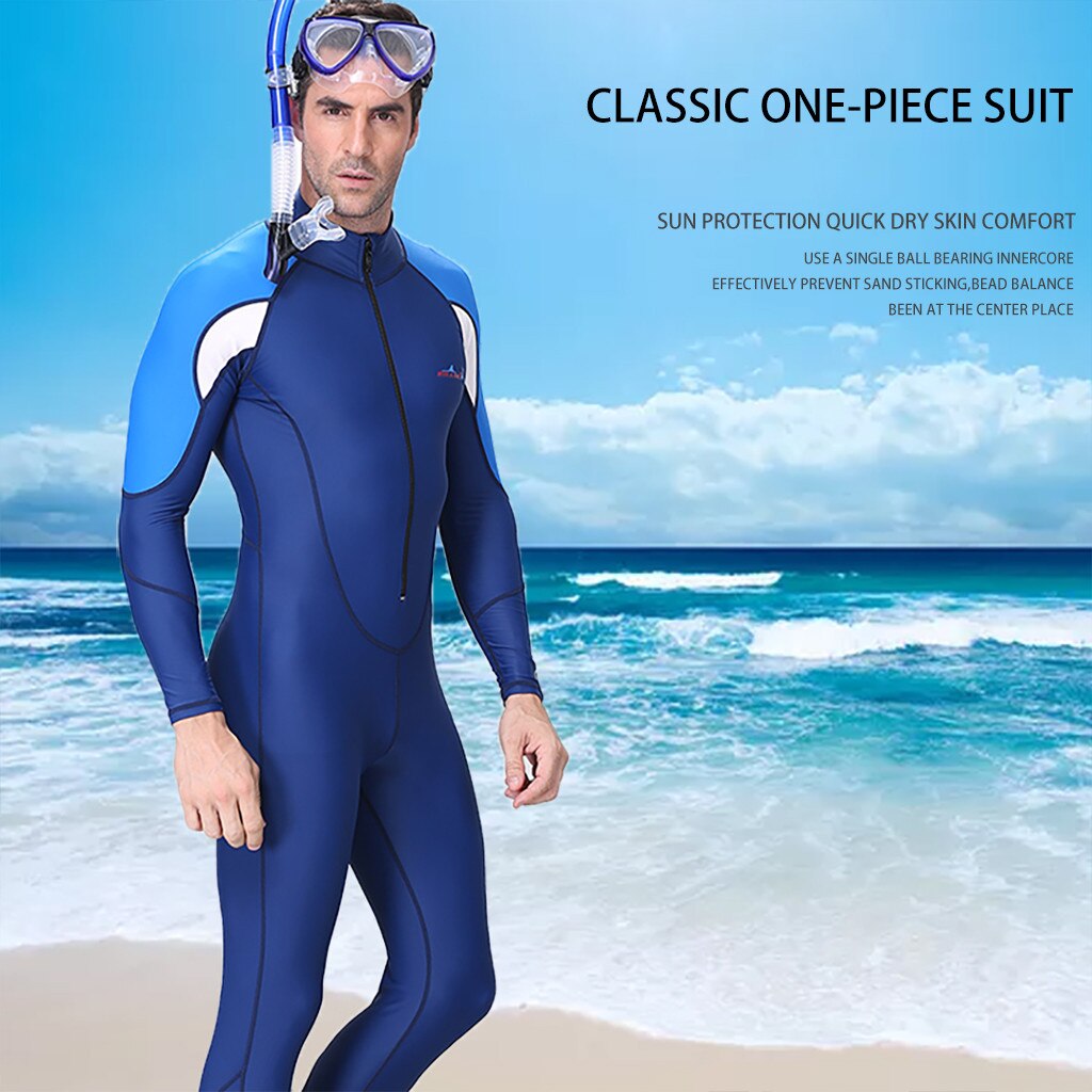 Men Neoprene Wetsuit Keep Warm Underwater Snorkeling Surfing Scuba Diving Wear Body Wetsuit Swim Suit Swimsuit Diving Surf f12