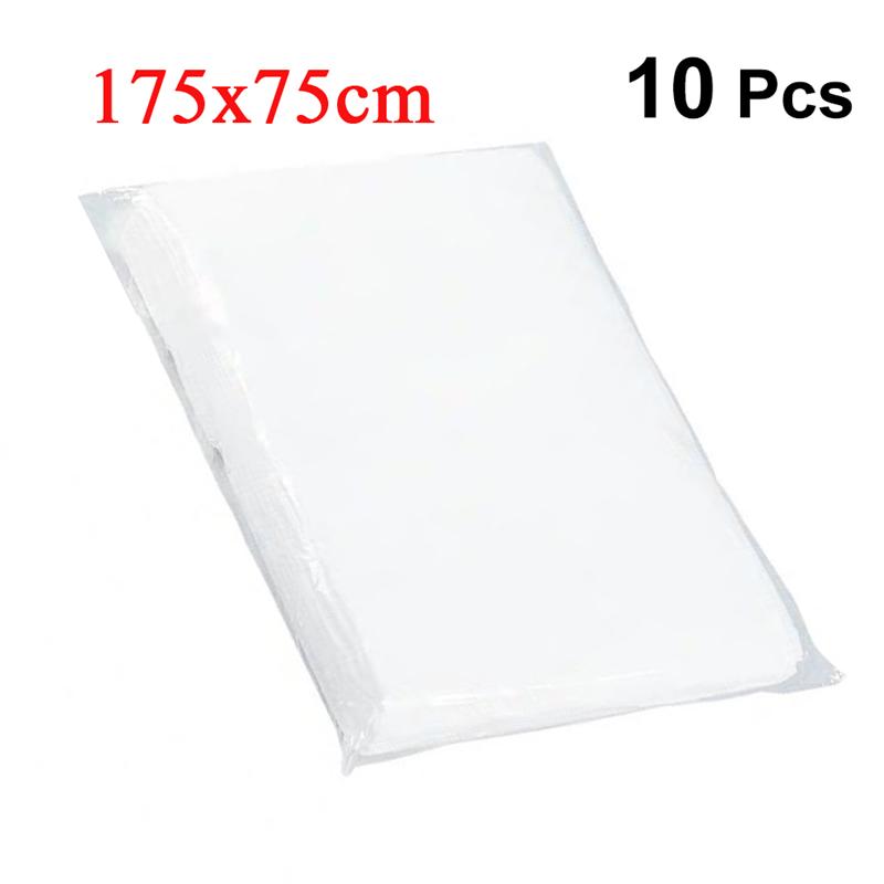 Lençol descartável para cama de 175x75cm, lençol massageador para salão de beleza, cobertura para cama e salão de beleza com 10 peças folha de tampa da tabela: 10pcs White 175x75cm