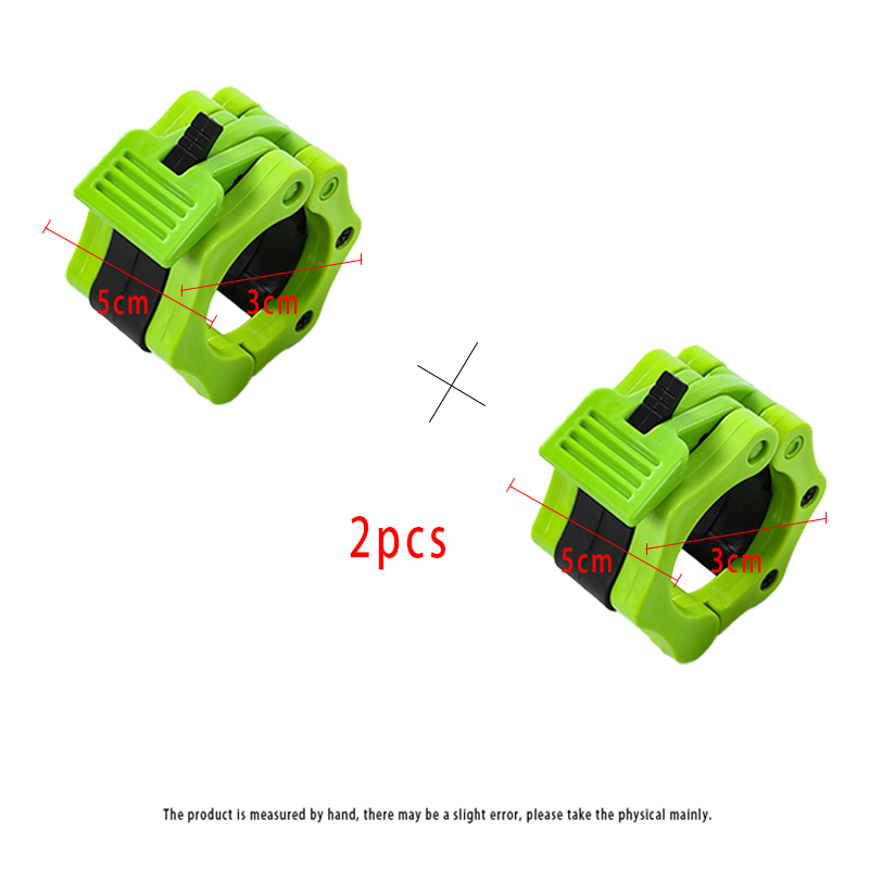 Dumbbell Ring Clip 5cm, 1 Pair, Weight Lever, Accessories 50mm Dumbbell Pliers for Gymnastics, Weight Training: Roze