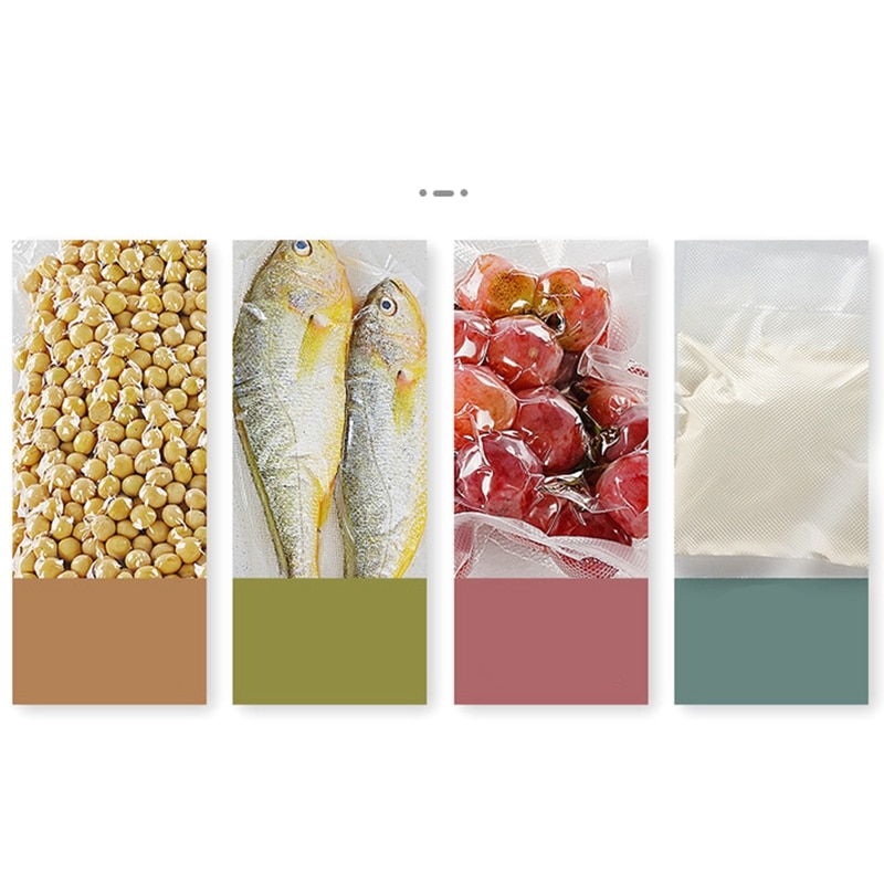 Vacuüm Sealer Eten Saver, Automatische Vacuüm Air Afdichting Systeem Voor Voedsel Behoud, Droog En Vochtig Voedsel Modi, 4 In 1 Voedsel Sealer