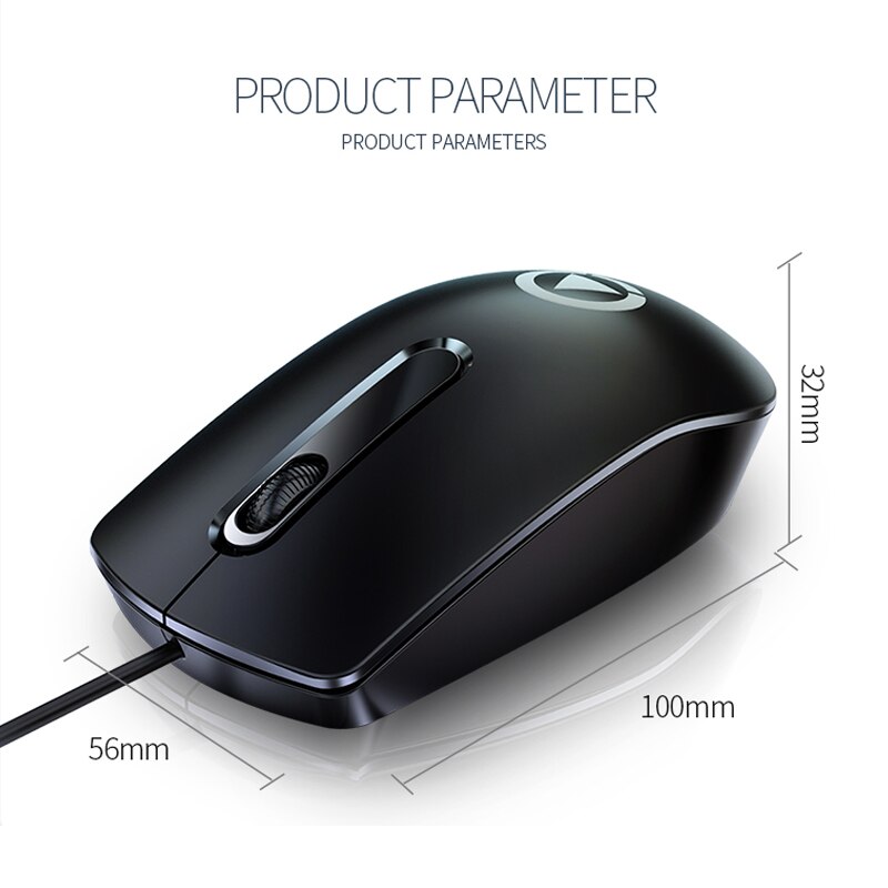 Usb-kabelgebundene gaming-maus, leise, ergonomische mini-maus für macbook, laptop, pc, gamer-computer, magische maus für mädchen