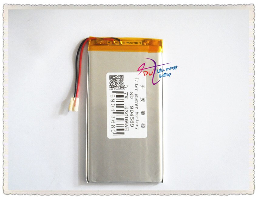 Supply of 904589 4300mah high-capacity polymer lithium battery 4.5AH lithium polymer lithium battery 3.7v