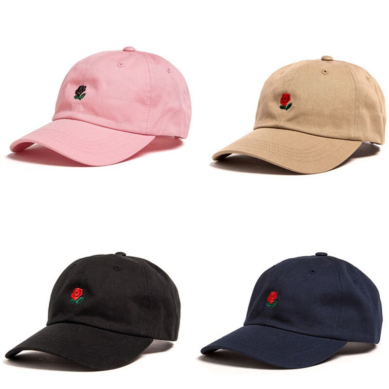 Boné de beisebol ajustável unissex, chapéu de algodão rosa para homens e mulheres, tampas esportivas ao ar livre, primavera e outono