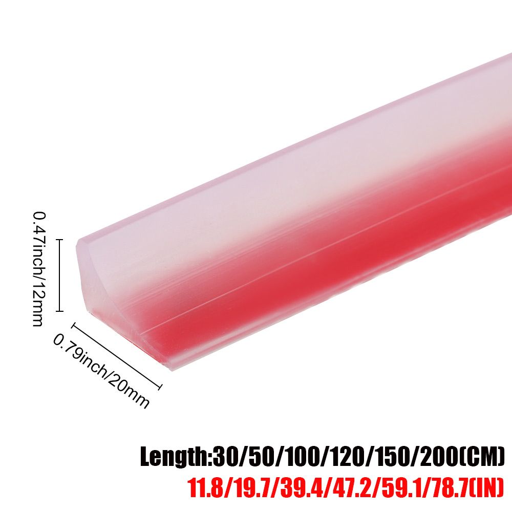 1Pc Zelfklevende Siliconen Waterkerende Strip Badkamer Water Stopper Buigbare Deur Bodemafdichting Strip Douche Dam Barrier