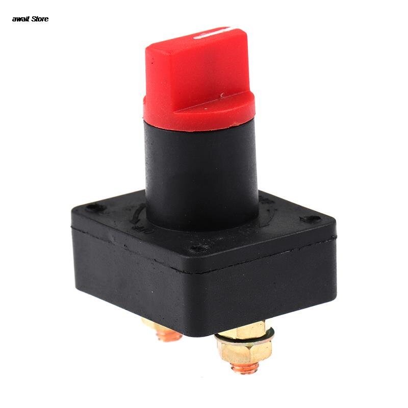 Aislador de batería para coche, desconexión rotativa, interruptor de apagado y apagado, 12V, 100A