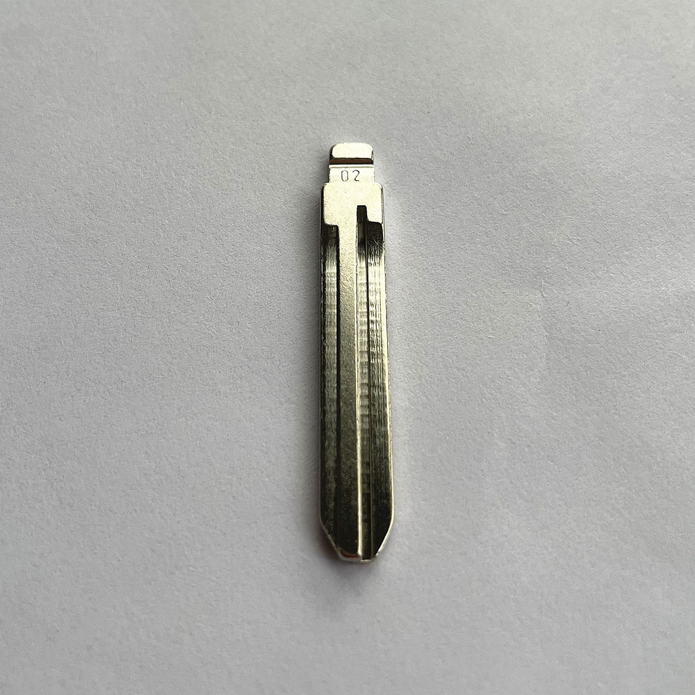 10pcs Uncut #02 TOY43 blade KD VVDI Remote Replacement Car Key Blade For Toyota Camry Corolla Highlander RAV4 Yaris