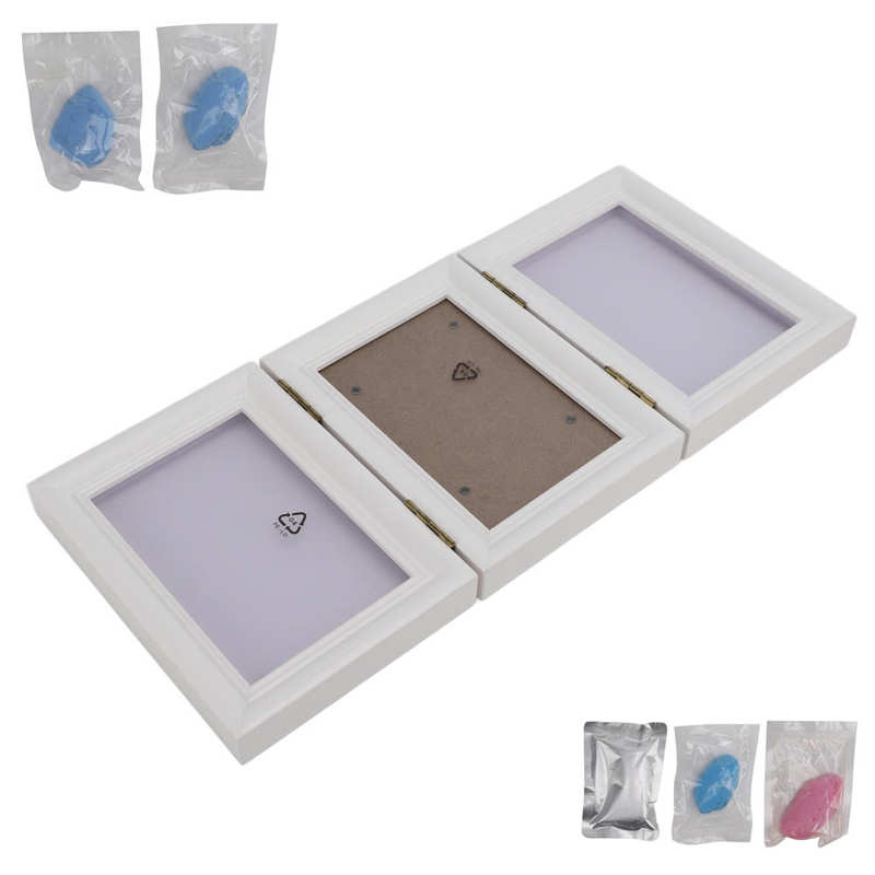 Cadre Photo imprimé patte de chien, Kit de cadre en bois pour animaux de compagnie et chats